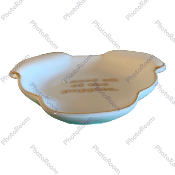 Small Decorative Plate | I need all the puppies | Fringe Studio - Picture 3 of 3